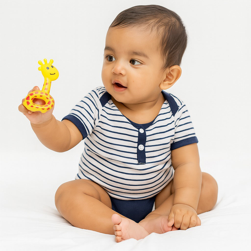Plastic Baby Rattle Toys 5 Pcs Set